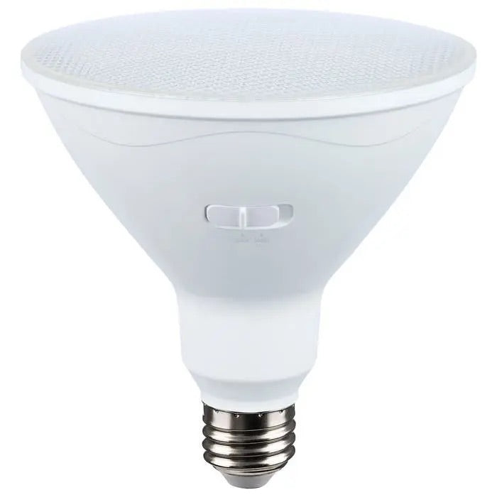 Satco Lighting S11592 25-Watt 2-CCT Selectable PAR38 High Lumen LED Utility Lamp Replaces 250W Incandescent