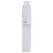 Satco Lighting S18405 4.5-Watt Color Selectable G23 Base Transitional PL Lamp Non-Dimmable Replaces 5W/7W/9W Fluorescent