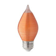 Satco Lighting S23412 4C15/LED/A/E26/21K/120V 4-Watt C15 LED Filament Lamp E26 Base Dimmable 2100K