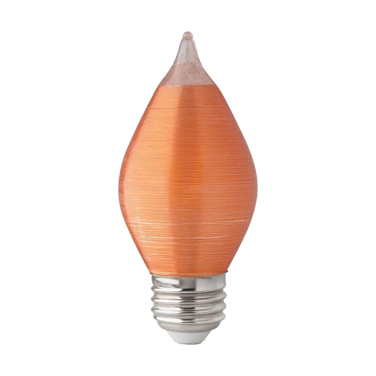 Satco Lighting S23412 4C15/LED/A/E26/21K/120V 4-Watt C15 LED Filament Lamp E26 Base Dimmable 2100K