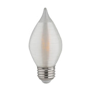 Satco Lighting S23413 4C15/LED/SA/E26/27K/120V 4-Watt C15 LED Filament Lamp E26 Base Dimmable 2700K