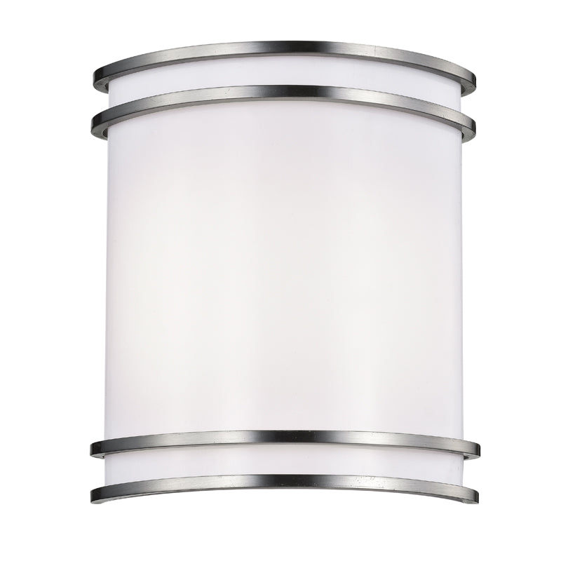 Sunpark MDF033D 23-Watt LED Wall Sconce Light Fixture Satin Nickel