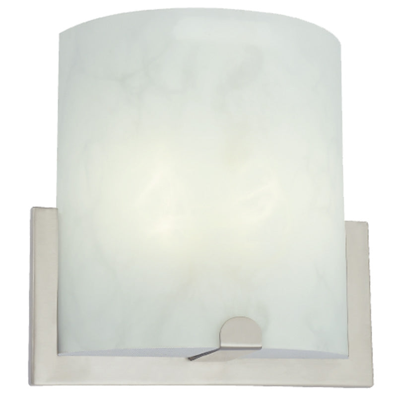Sunpark MDF036D 22-Watt LED Wall Sconce Light Fixture Satin Nickel