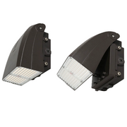 Sylvania 62879 SLMWPKC3A/S060UNHD8SC2/BZP Slim Full Cutoff Wall Pack – 30/45/60W Dual Selectable, Adjustable Up to 90°, CCT Switchable