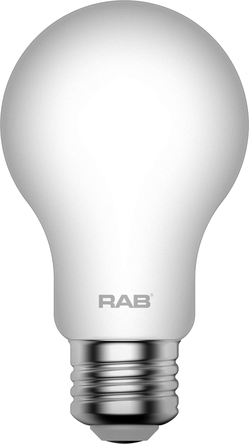 RAB Lighting A19-5-E26-F 5-Watt A19 Premium Filament Decorative Lamp 40W and 60W Incandescent Equivalent