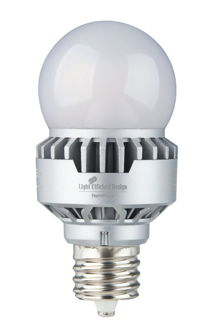 Light Efficient Design LED-8017E 20-Watt LED High Output Omni Directional Design Bollard Retrofit Lamp Dimmable Replaces 100W HID