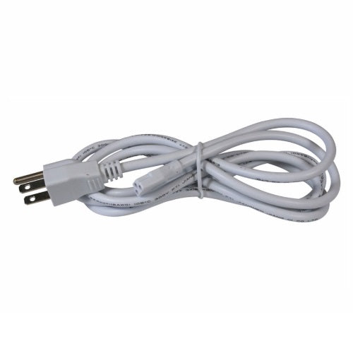 American Lighting ALC-PC6 6ft Grounded Power Cord for LED Complete ALC Series 120V - White