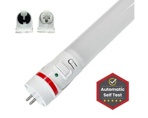 Aleddra LLT-4-EM-T5-G4PRO-22W-3CCT 22-Watt 4-Foot G4 PRO 2-in-1 T5 LED Emergency Tube Lamp