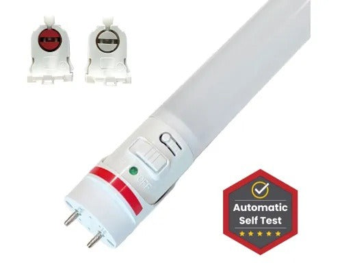 Aleddra LLT-4-EM-T8-G4PRO-15W-3CCT 15-Watt 4-Foot G4 PRO 2-in-1 T8 LED Emergency Tube Lamp