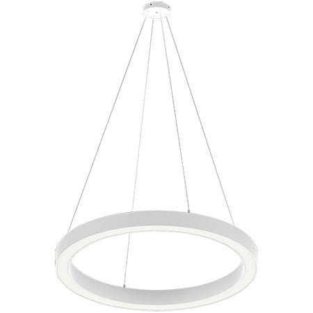 Alphalite LIR Series CCT Adjustable LED Linear Architectural Circular Pendant Light Fixture Dimmable