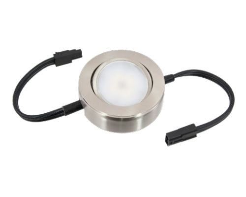 American Lighting MVP-1-NK-B 4.3 Watt MVP Swivel LED Single Linking Pucks 120V Dimmable - Use with MVP Puck Kits