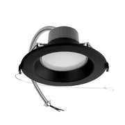 ASD Lighting ASD-CDL7-6DA22AC-BK IC Rated Wattage and Color Selectable LED Commercial Downlight Dimmable
