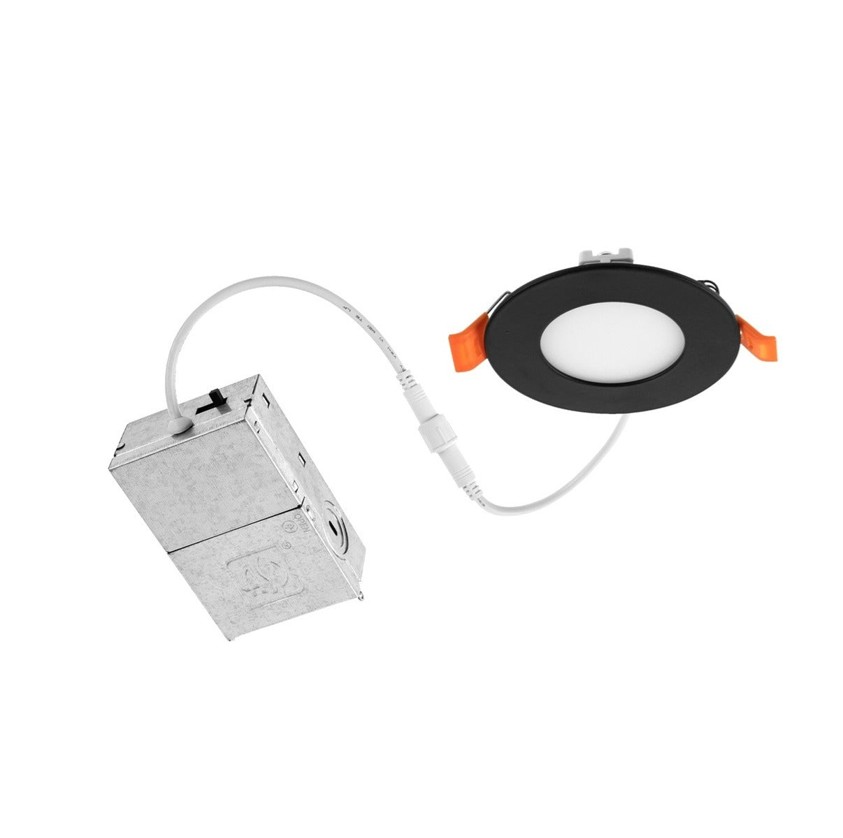 ASD Lighting ASD-JBR-3D6AC Color Selectable 6-Watt LED 3-Inch Recessed Mini Panel Dimmable