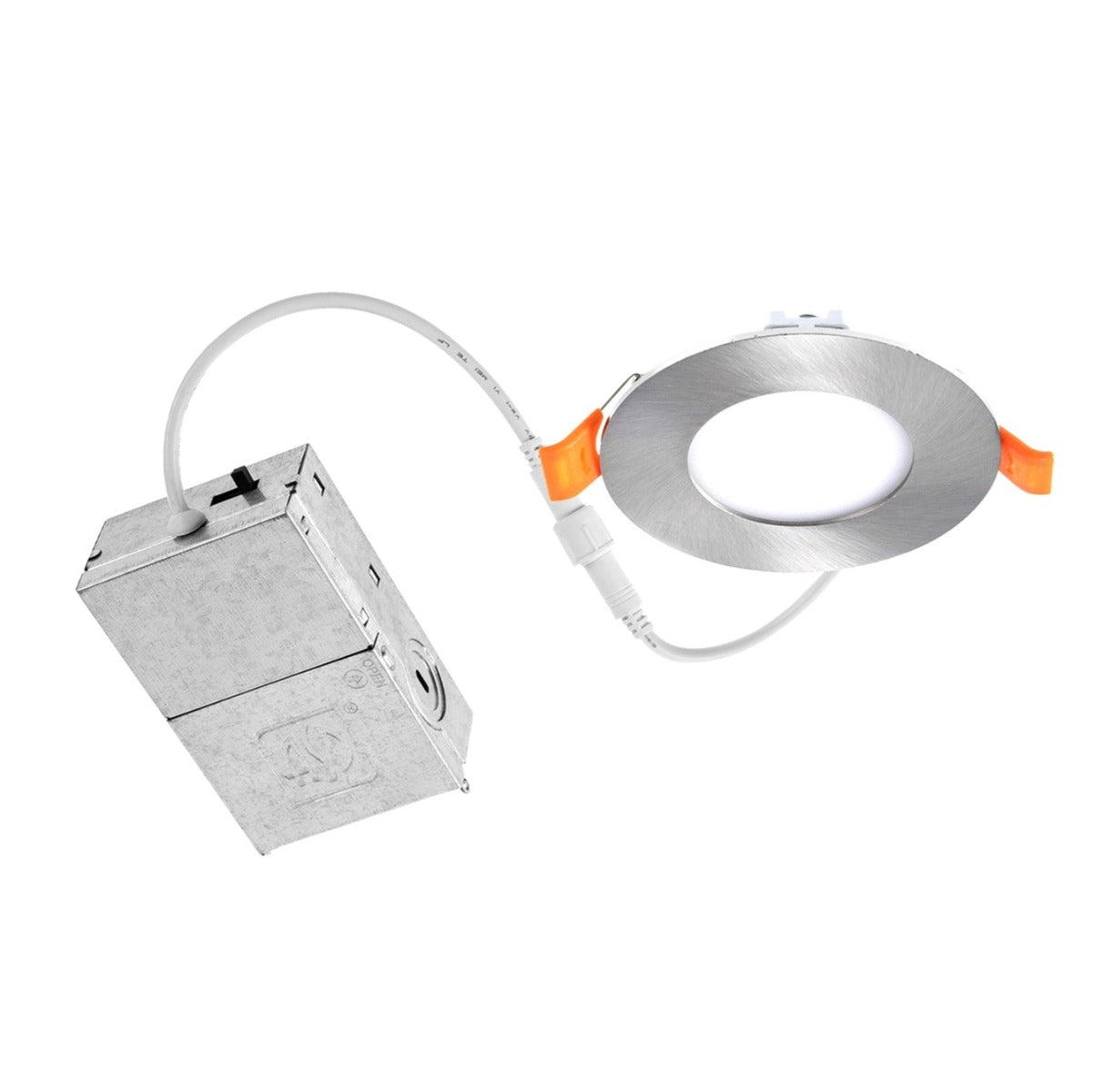 ASD Lighting ASD-JBR-3D6AC Color Selectable 6-Watt LED 3-Inch Recessed Mini Panel Dimmable