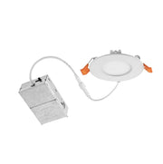 ASD Lighting ASD-JBR-3D6AC Color Selectable 6-Watt LED 3-Inch Recessed Mini Panel Dimmable