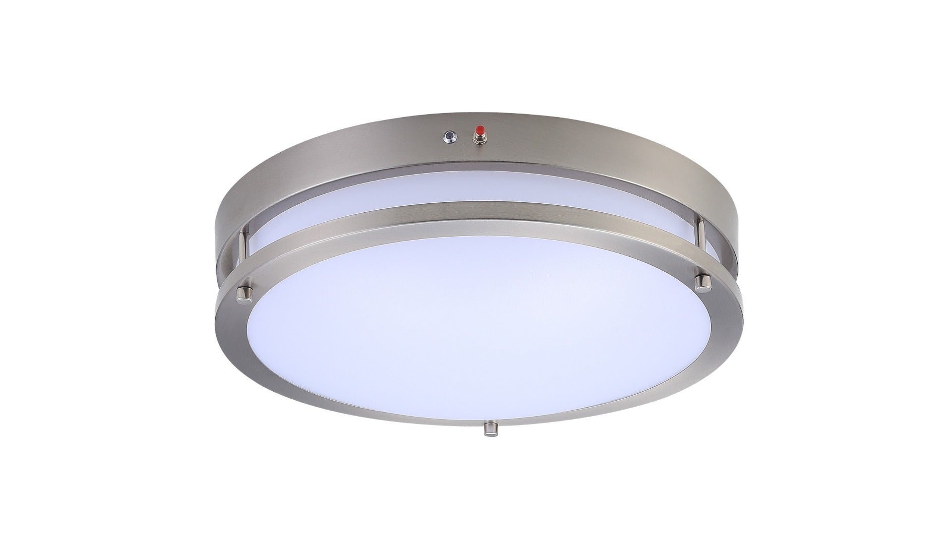 ASD Lighting ASD-LFMDR-MV Color Selectable LED Double Ring Flushmount Light Fixture Dimmable