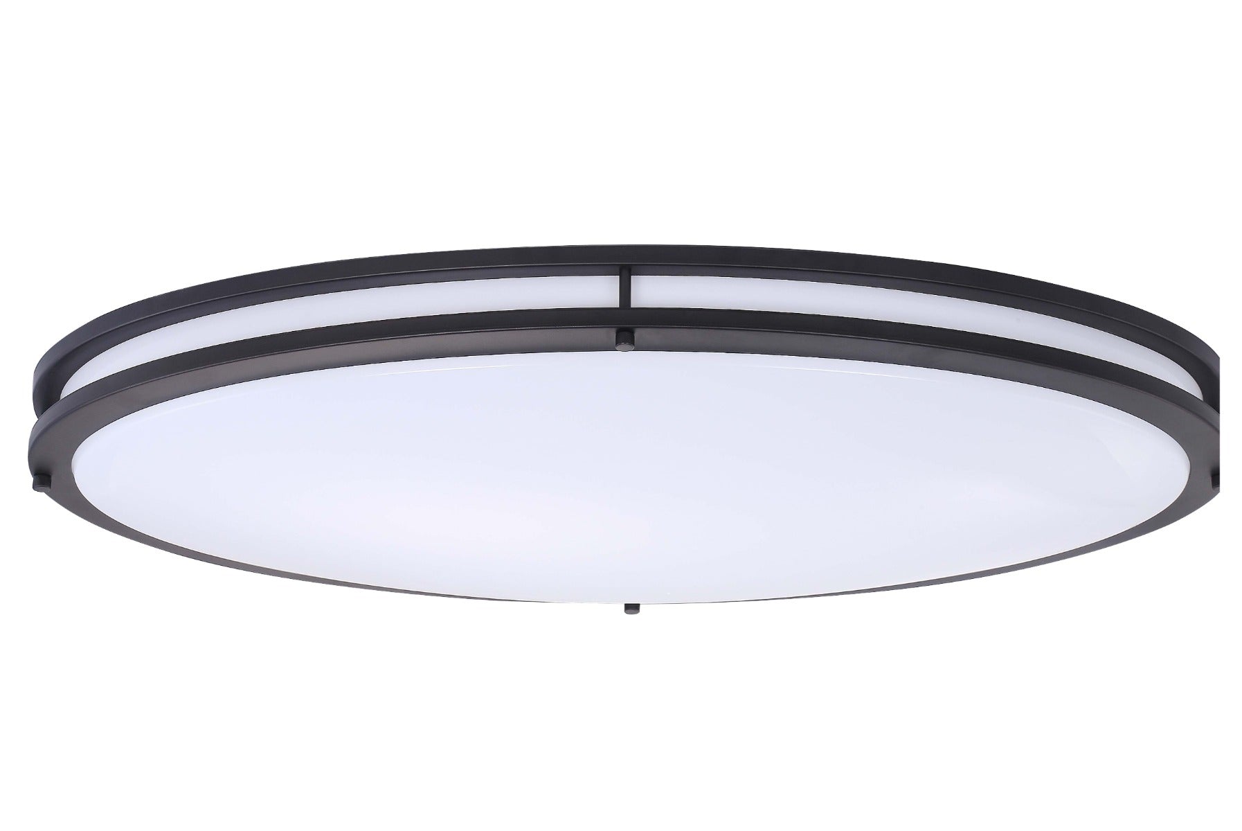ASD Lighting ASD-LFMOV-MV-32D45CC Color Selectable 45-Watt LED 32-Inch Oval Double Ring Flush Mount Fixture Dimmable