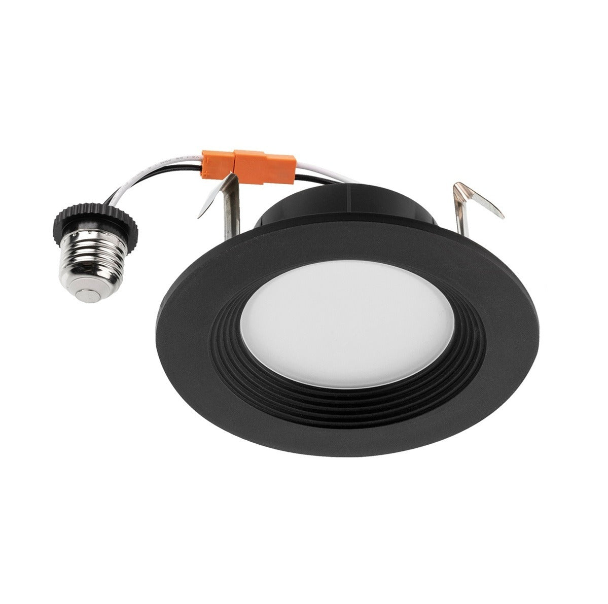 ASD Lighting ASD-LRKR-4D9AC-BK Color Selectable 8.6-Watt LED 4-Inch Downlight Retrofit Kit Dimmable