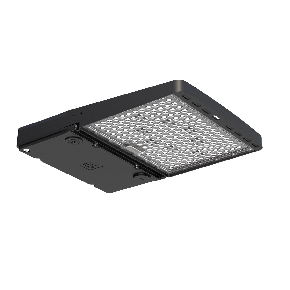 ASD Lighting ASD-LSB5B-PRO-150BK Power and Color Selectable LED Area Light Fixture with Q-base and Photocell