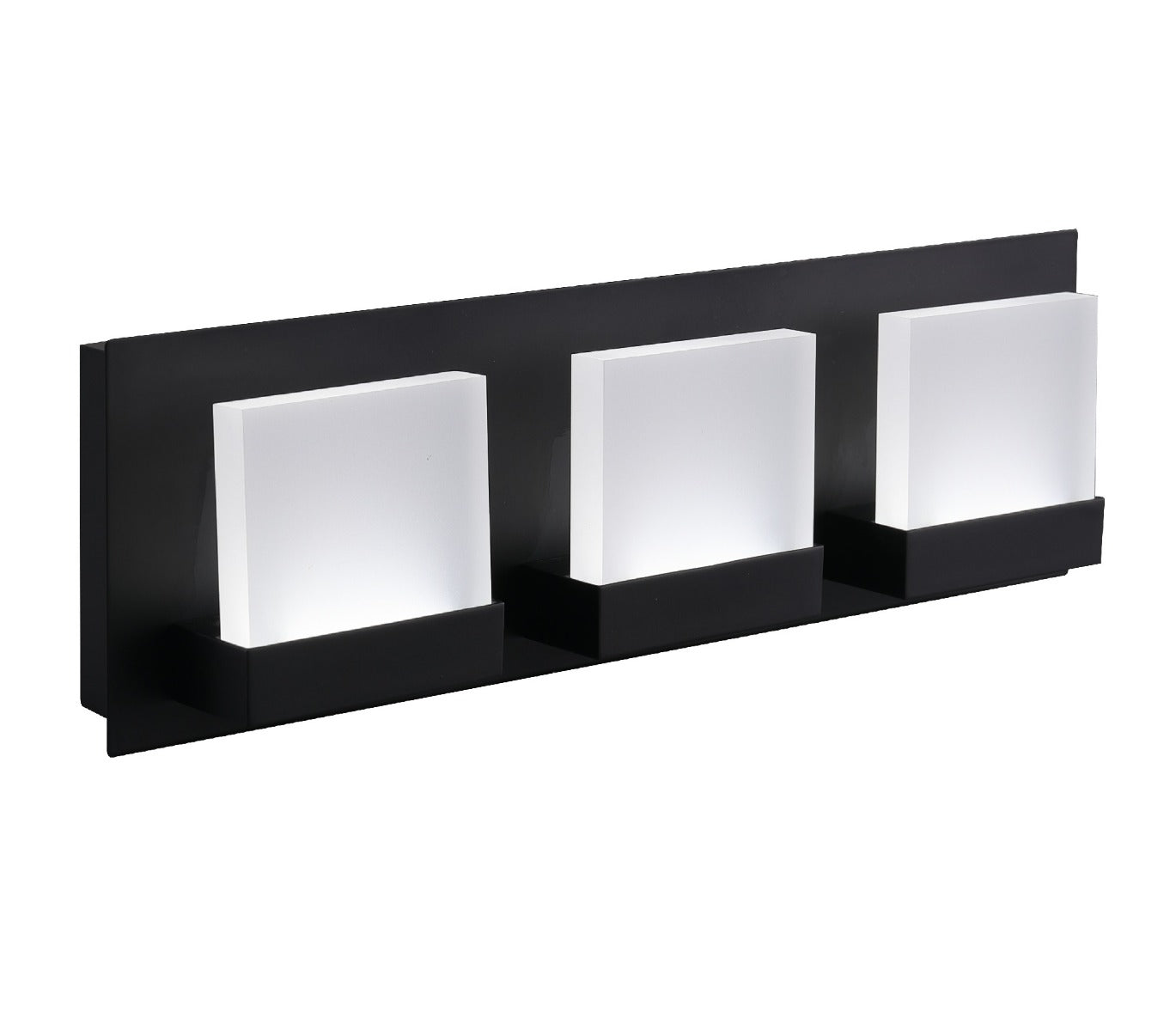 ASD Lighting ASD-LVF24M Color Selectable LED Vanity Light Fixture TRIAC Dimming - Black
