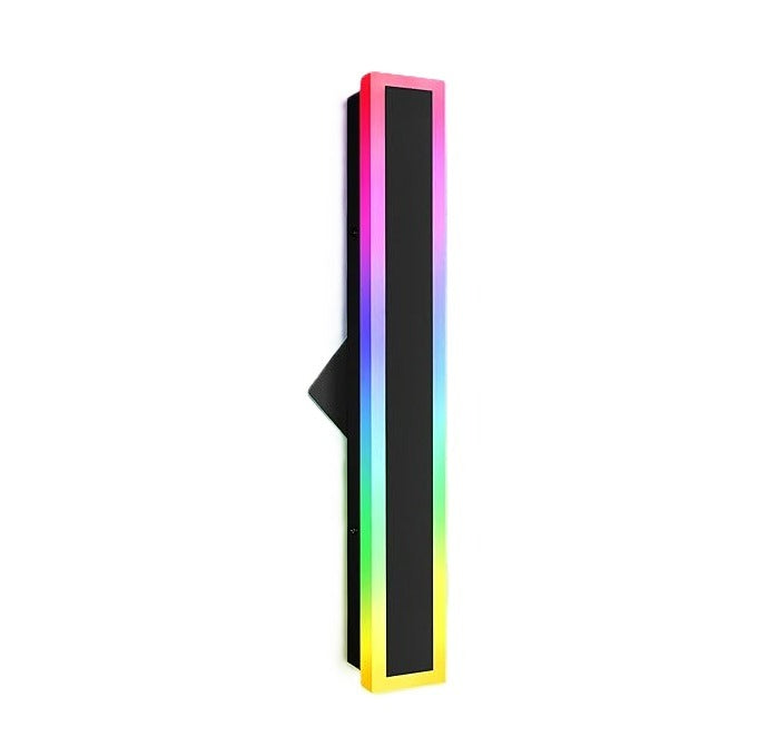 ASD Lighting ASD-LWS27N RGBW Series LED Outdoor Narrow Wall Sconce Light Fixture SMART APP Dimming