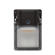 ASD Lighting ASD-SWP-MV-A28BR-PC-5EM Wattage and Color Selectable LED Security Wall Pack Light Fixture with Battery Back-up and Photocell