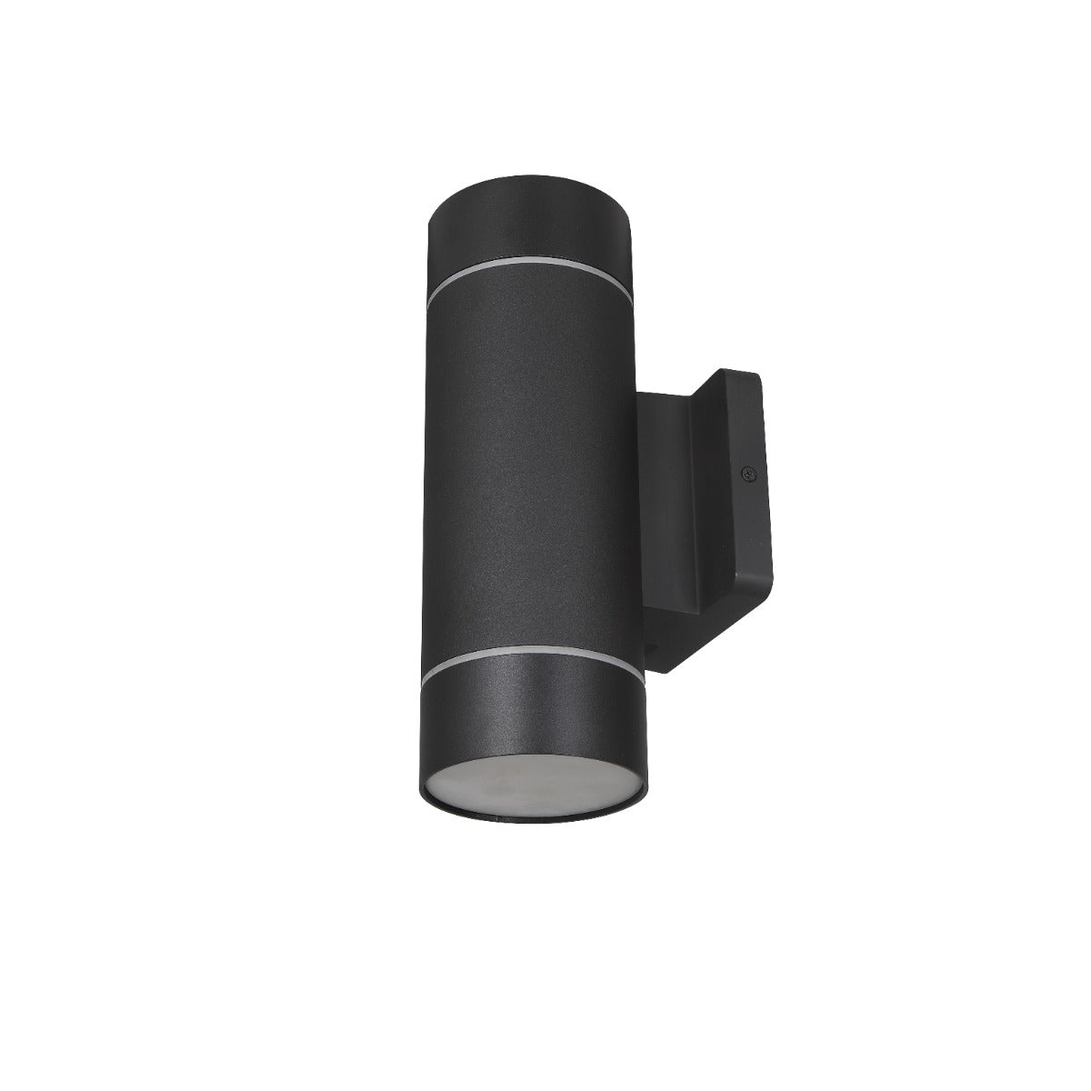 ASD Lighting ASD-LCLR2-30SM-RGBW-BK Color Selectable 30-Watt LED Round Outdoor Wall Cylinder Light Fixture with RGBW