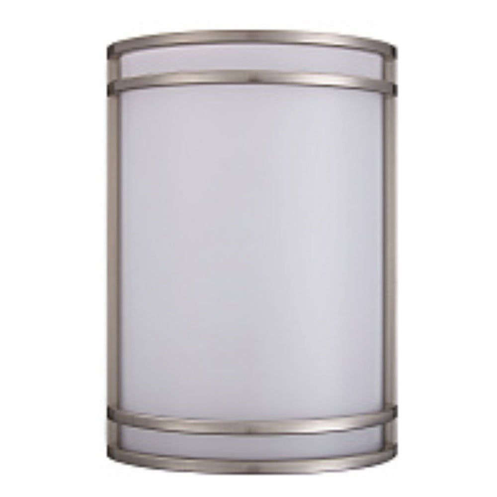 ASD Lighting ASD-LWS-11-D15CC 10-Inch Color Selectable 15-Watt LED Wall Sconce Fixture Dimmable - Nickel