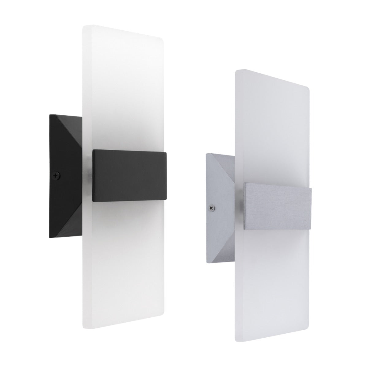 ASD Lighting ASD-LWS12 12-Inch Color Selectable 12-Watt LED Modern Wall Sconce Fixture Dimmable