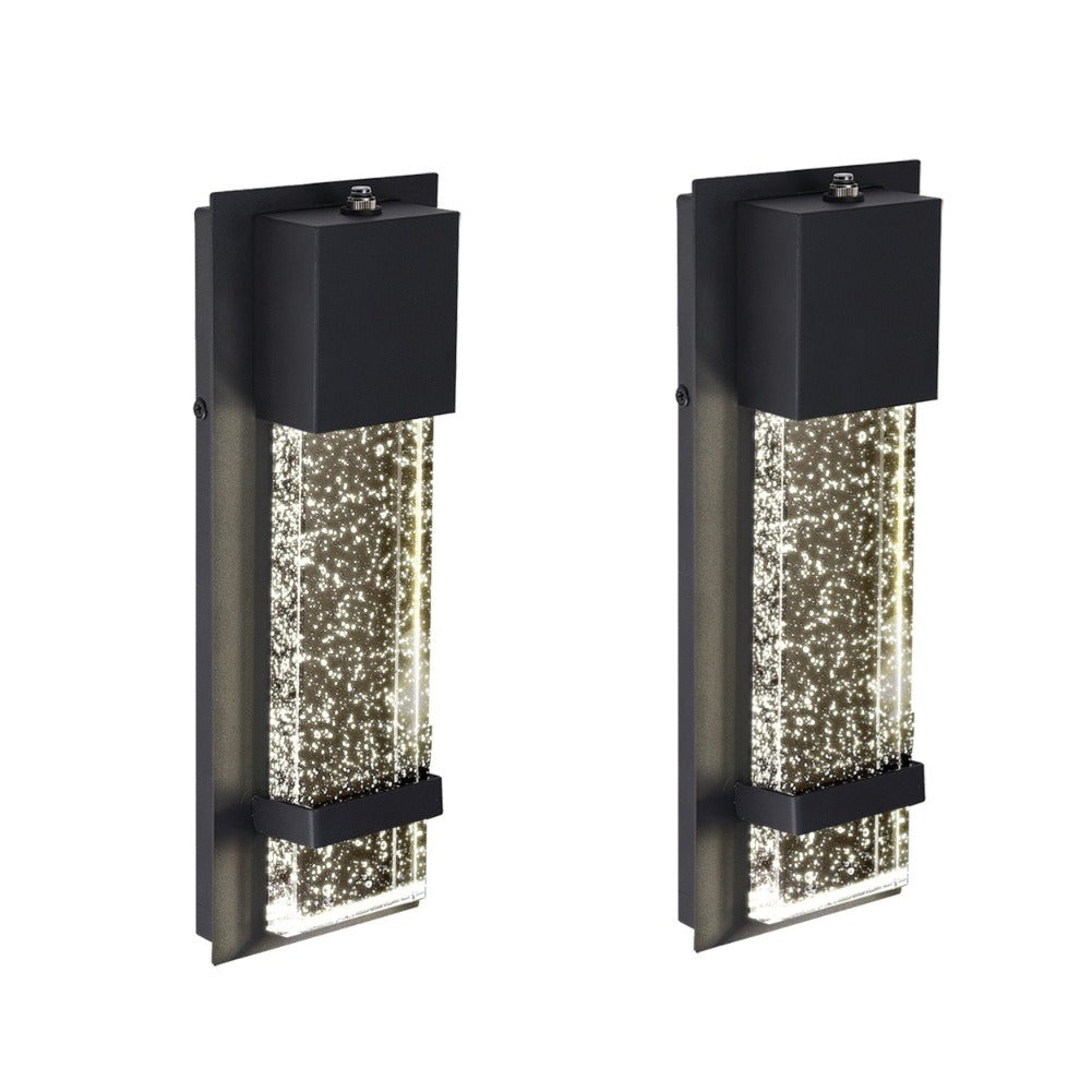 ASD Lighting ASD-LWS26S Color Selectable 11.5-Watt LED Wall Sconce Light Fixture with Photocell 2-Pack