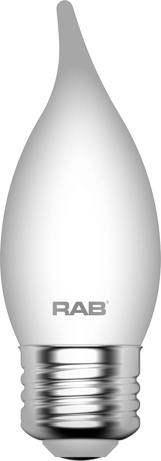 RAB Lighting BA11-3-E26-927-F 3-Watt BA11 Premium Filament Decorative Lamp 40W Incandescent Equivalent