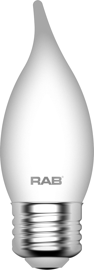 RAB Lighting BA11-5-E26-927-F 5-Watt BA11 Premium Filament Decorative Lamp 60W Incandescent Equivalent