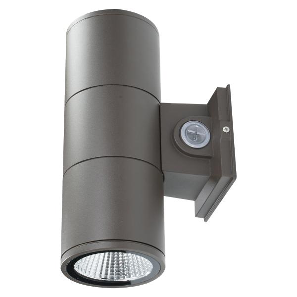 Barron Lighting UDC-20-VS-CP UDC Series 4-Inch Architectural LED Up/Down Cylinder Wallpack Dimmable