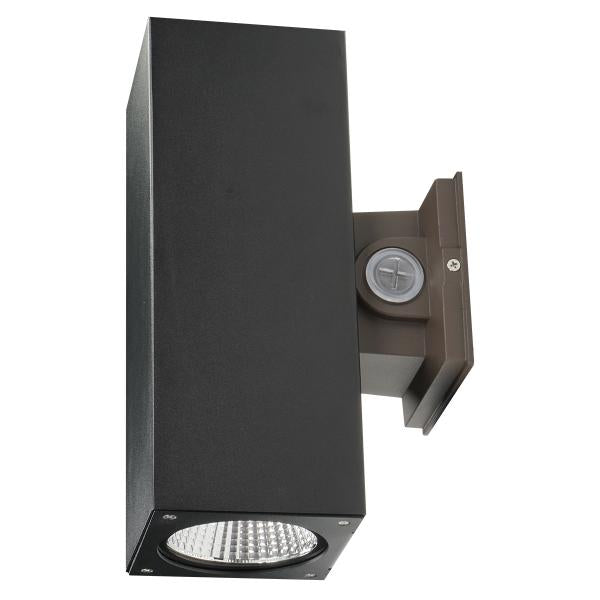 Barron Lighting UDC-4-SQ-BL Rectangular Shroud for Cylinder Wallpack