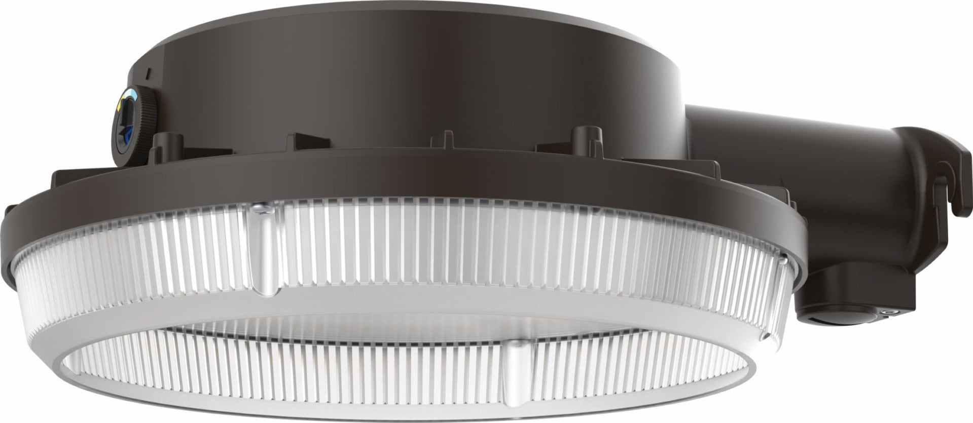 Lithonia Lighting BGS-P2-SWW2 DLC Listed 45-Watt LED Color Switchable BarnGuard Security Light Fixture Replaces 150W Metal Halide