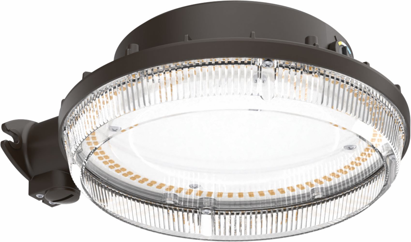 Lithonia Lighting BGS-P2-SWW2 DLC Listed 45-Watt LED Color Switchable BarnGuard Security Light Fixture Replaces 150W Metal Halide