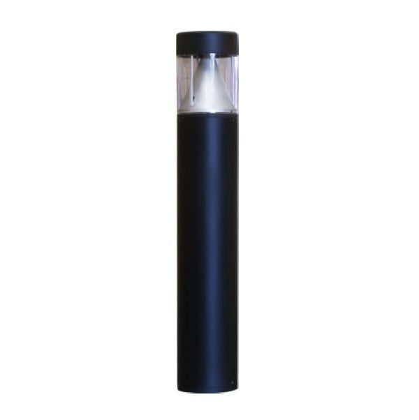 ILP BLFT 17 Watt LED Bollard Flat Top Light Fixture with Cone Reflector -  320W MH Replacement