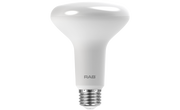 RAB Lighting BR30-10-9 10 Watt LED BR30 Reflector E26 Lamp 90CRI 120V Dimmable 65W Equivalent