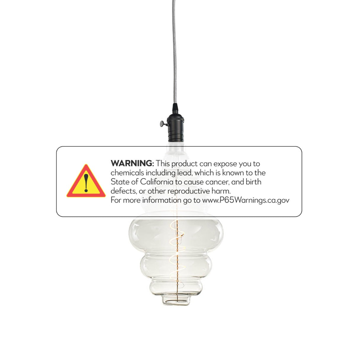 Warning - Bulbrite 810118 LED4BH/22K/FIL/PEND/HW/VINT/GM-SILV 4-Watt LED Beehive Shaped Grand Filament Decorative Vintage Gunmetal Pendant Light 2200K