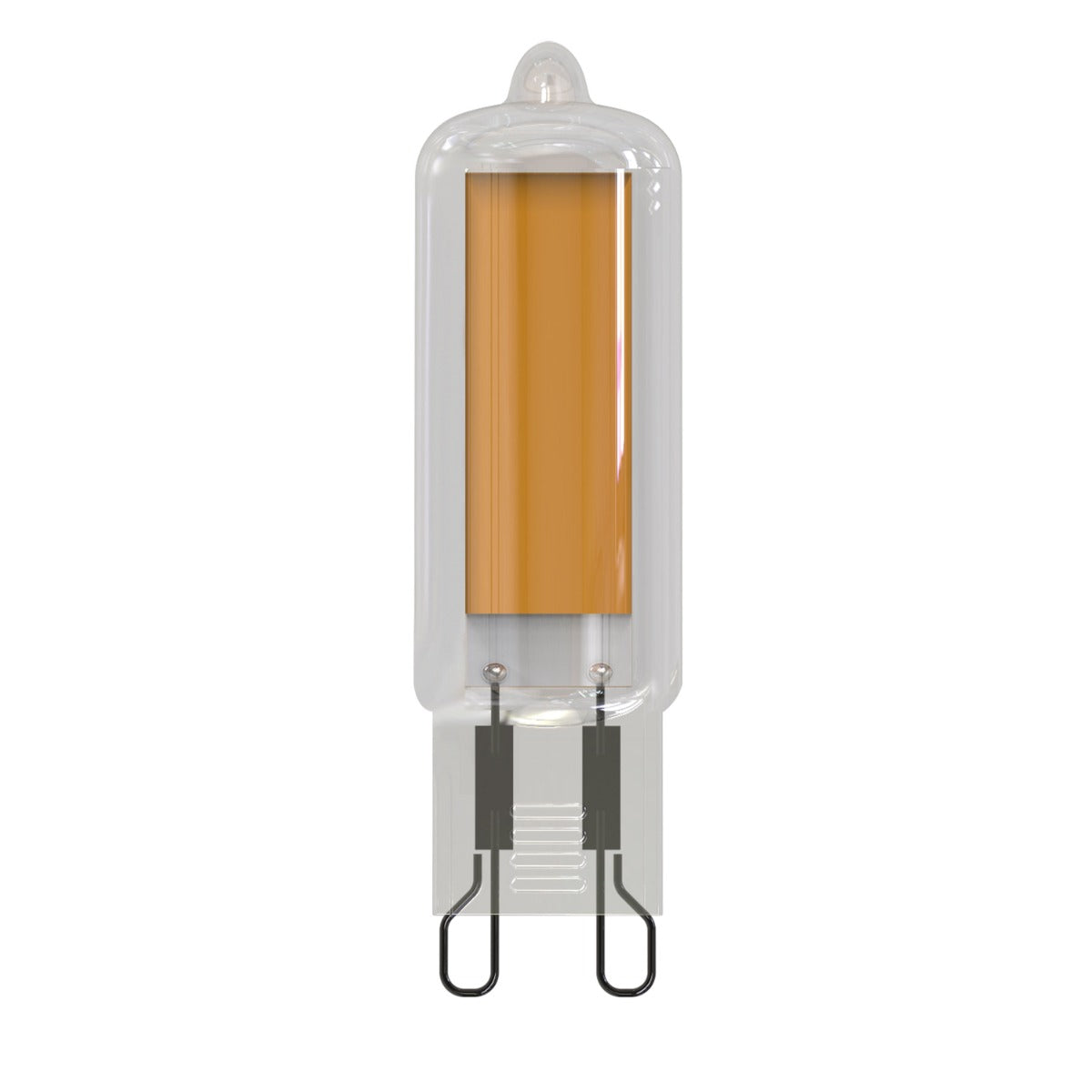 Bulbrite LED4G9 4.5-Watt LED T5 Specialty Mini Wafer Clear Glass 4-Pack Lamp G9 Replaces 40W Incandescent