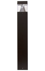 Wave Lighting C203BC-L22S-BZ Wattage and Color Adjustable LED Square Commercial Bollard Lights Dimmable 