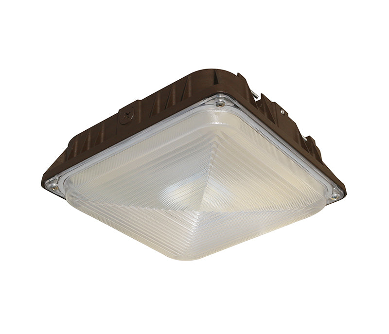 Westgate CDLX-SM-5-25W DLC Listed LED High Lumen Canopy Light Fixture Dimmable with Adjustable Power