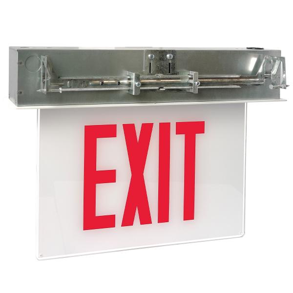 Barron Lighting CH900X City of Chicago Approved Edge-lit LED Exit Sign - 2