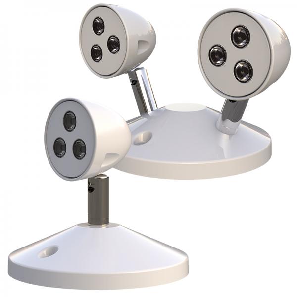 Barron Lighting CHIR City of Chicago Indoor Remote Steel LED Single or Double Lamp Head