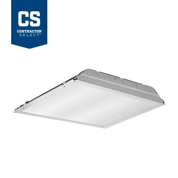 Lithonia Lighting 2GTL2 A12 120 LP840 35.4 Watt 2X2 Contractor Select LED Recessed Lay-In Troffer Fixture Dimmable 4000K
