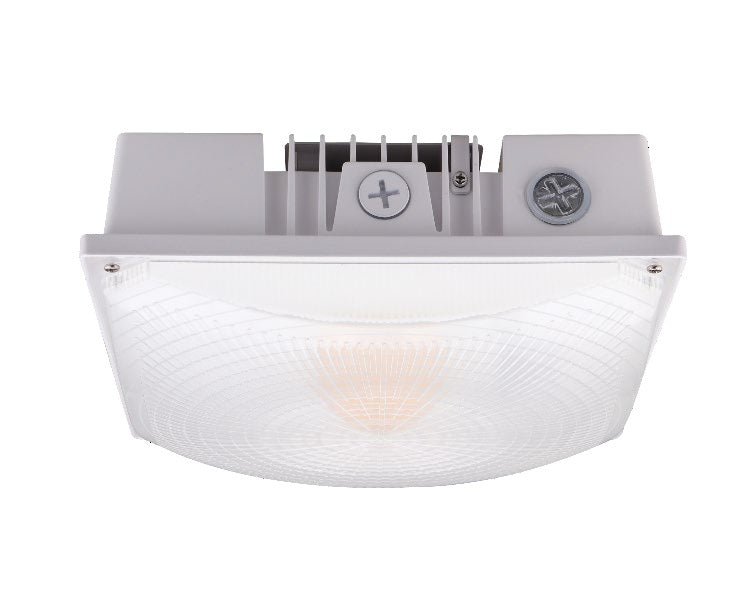 Venture Lighting CP12789 40 Watt LED Select-Pro Color and Wattage Selectable Canopy Fixture Dimmable Replaces Up to 175W HID
