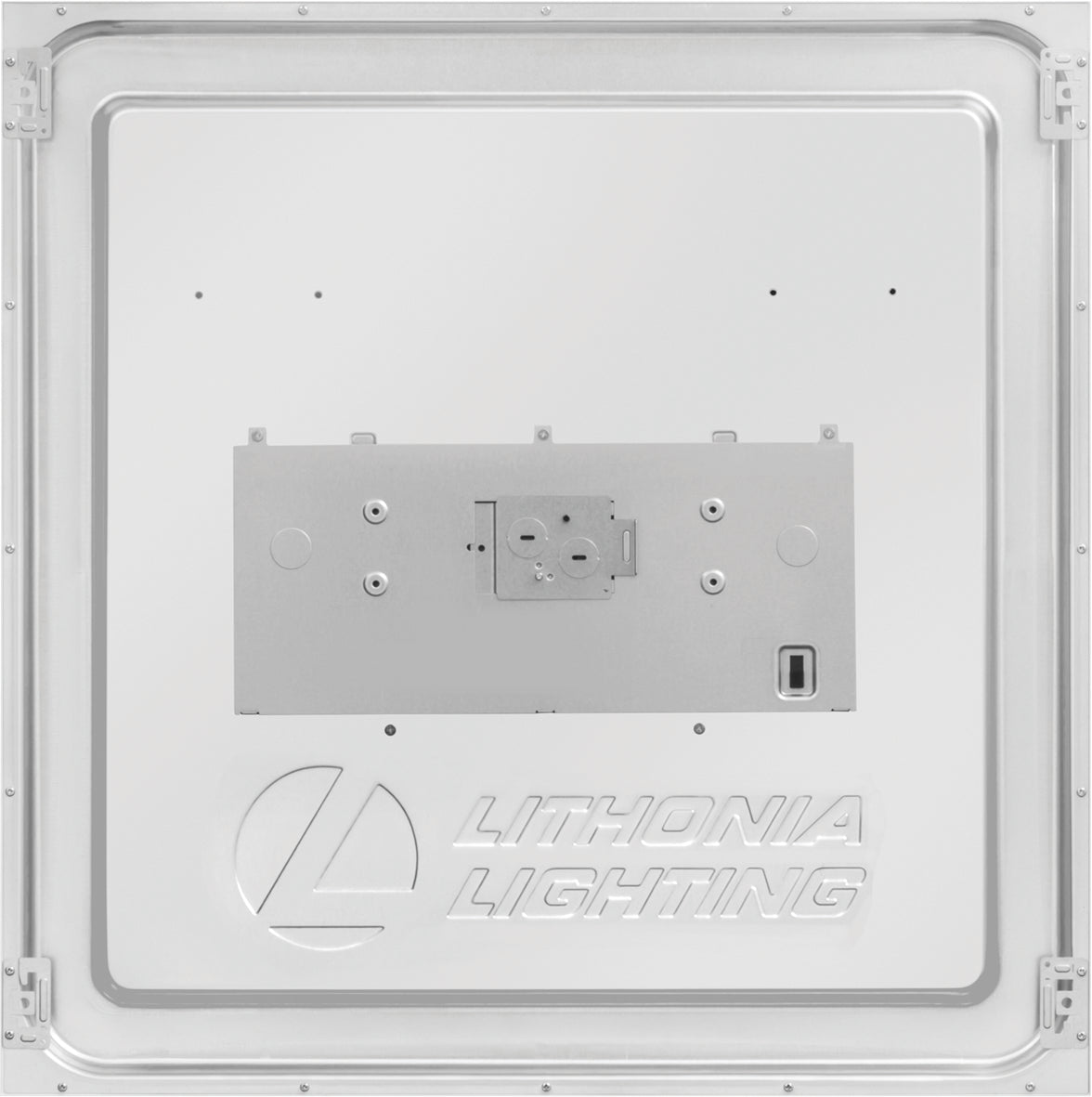 Lithonia Lighting Contractor Select CPANL 2x2 DCMK 37-Watt LED Color Selectable Slim Flat Panel Fixture Dimmable with Surface Mount Bracket