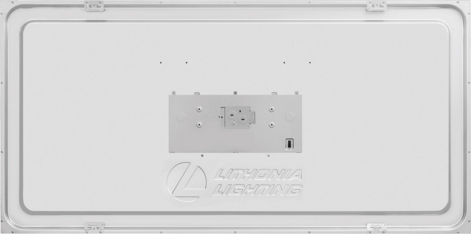 Lithonia Lighting Contractor Select CPANL 2x4 DCMK 36-Watt LED Color Selectable Slim Flat Panel Fixture Dimmable with Surface Mount Bracket