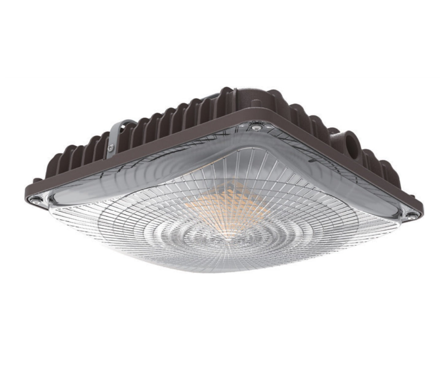 Arcadia Lighting CPGT-110W Power and Color Selectable LED Canopy Light Fixture Dimmable
