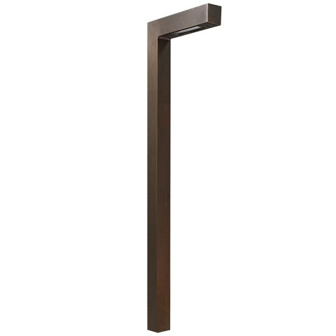 Dauer 489909 ENCLAVE 22-Inch LED Bi-Pin Brass Path Light Fixture